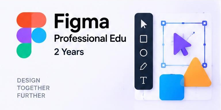 Figma Professional Edu 2 Year artwork