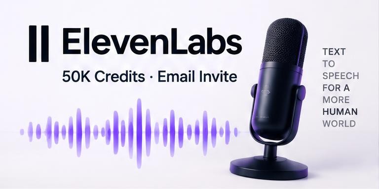 ElevenLabs 50k Credits (invite on your email) artwork