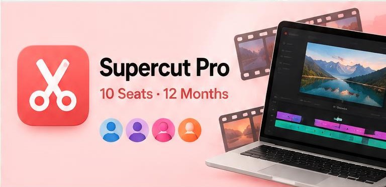 Supercut Pro 10 Seats 12 Months artwork