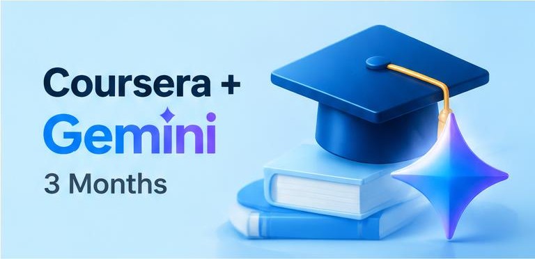 Coursera Premium Org + Gemini 3M artwork