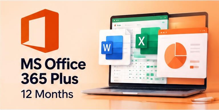 MS Office 365 Plus 12M artwork